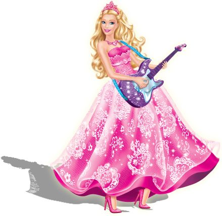 Princess And The Popstar, Barbie And Her Sisters, Barbie Party Decorations, Barbie Pictures, Free Barbie, Barbie Doll Cakes, Rock Star Party, Barbie Cartoon, Barbie Coloring Pages