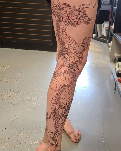 Leg Tattoo Dragon, Dragon Wrapped Around Leg Tattoo, Wrapped Around Leg Tattoo, Around Leg Tattoo, Tattoo Dragon, Keep It To Yourself, Leg Tattoo, Dragon Tattoo, Leg Tattoos