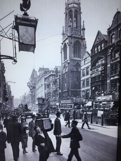 Fleet Street Circa 1910s 1914 Aesthetic, London 1920s Aesthetic, 17 Century Aesthetic, Trudy Ederle, 1920 America, 1910 Aesthetic, 1930s London Aesthetic, Edwardian London Aesthetic, 1900s London Aesthetic