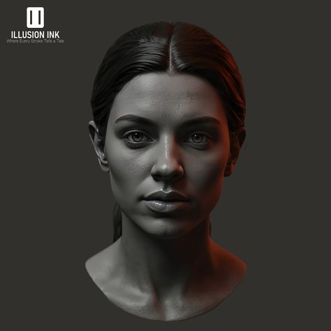 300 Medieval Female Head Sculpt | 8k,  on ArtStation at https://www.artstation.com/artwork/n0gaB1 Medieval Female, Zbrush Anatomy, Head Anatomy, Face Anatomy, People Drawing, Art People, Female Head, Female Face, Character Design References