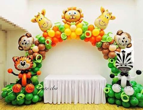 [PaidLink] 61 Perfect Safari Birthday Party Decorations Decorating Ideas Tips You'll Be Surprised By Immediately #safaribirthdaypartydecorationsdecoratingideas Baby Shower Ideas Safari, Tropisk Fest, Safari Birthday Party Decorations, Jungle Theme Birthday Party, Baby Shower Safari Theme, Wild Birthday Party, Jungle Theme Parties, Jungle Theme Birthday, Jungle Birthday Party