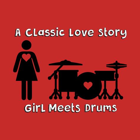 Drummer Humor, Drums Quotes, Drums Girl, Female Drummer, Drummer T Shirts, Awesome Girl, Drums Sheet, Band Jokes, Drum Sheet Music