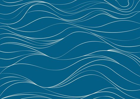 Abstract texture Background template of water, sea, aqua, ocean, river, or mountain. doodle wavy line curve linear wave free form repeat Pattern stripe Ripple. flat vector illustration design Mountain Doodle, Texture Sketch, Sea Texture, Wave Illustration, Watercolour Texture Background, Pixel Art Background, Water Abstract, Waves Vector, Water Illustration