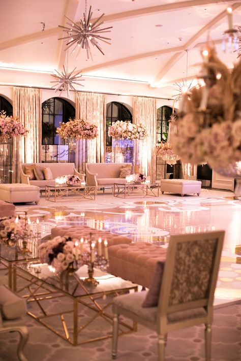 Party Dance Floor Aesthetic, Wedding Dance Floor Aesthetic, Champagne And Gold Wedding, Wedding Lounge Seating, Wedding Tent Decor, Simple Beach Wedding Ideas, Wedding Ideas Luxury, Floor Photography, Beverly Hills Wedding