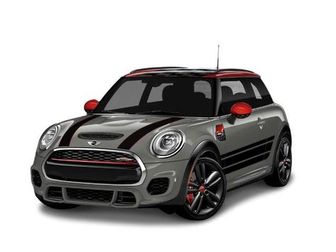 Mini Just Might Offer As Many Unique Customization Options As Ferrari Or McLaren | CarBuzz Grey Mini Cooper, Mini Morris, Cooper Car, Nardo Grey, 17 Inch Wheels, Mini Project, Mini Coopers, John Cooper Works, Black Hood