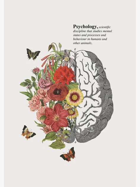 "Psychology Definition" Journal for Sale by Plant Kind Thoughts | Redbubble Psychology Posters Design, Psychology Art Creative, Poster Psychology, Psychology Wallpaper, Moodboard Art, Psychology Posters, Dream Psychology, Art Psychology, Psychology Gifts