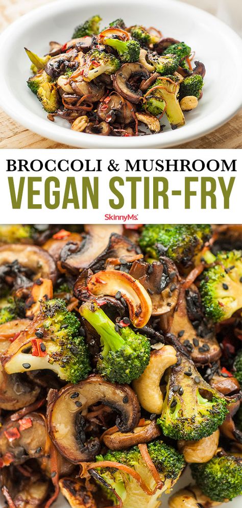 Wraps Vegan, Stir Fry Recipes Healthy, Vegan Stir Fry, Mushroom Stir Fry, Wallpaper Food, Healthy Stir Fry, Plant Based Dinner, Fry Recipes, Resep Diet