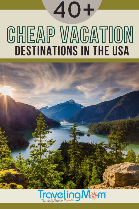 These budget-friendly family vacation destinations are easy on the wallet without sacrificing travel plans! For families looking at a staycation, weekend getaway, road trip or short flight, these are the US destinations for cheap trips. This Traveling Mom has researched across the United States so there's sure to be perfect travel spot that will fit your family and budget including free activities, indoor & outdoor locales and entertainment for all ages, including Disney! Photo: Roman Khomlyak Cheap Trips, Cheap Vacation Destinations, Family Vacations Usa, Affordable Family Vacations, Cheap Family Vacations, Traveling Mom, Cheap Vacations, Vacations In The Us, Cheap Vacation