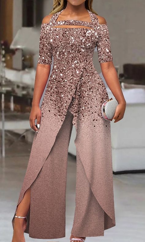 Performance Clothes, Cheap Jumpsuits, Hacks Clothes, Jumpsuit Elegant, Elegante Casual, Fashion Hacks, Jumpsuit Party, Spring Fabric, Office Party