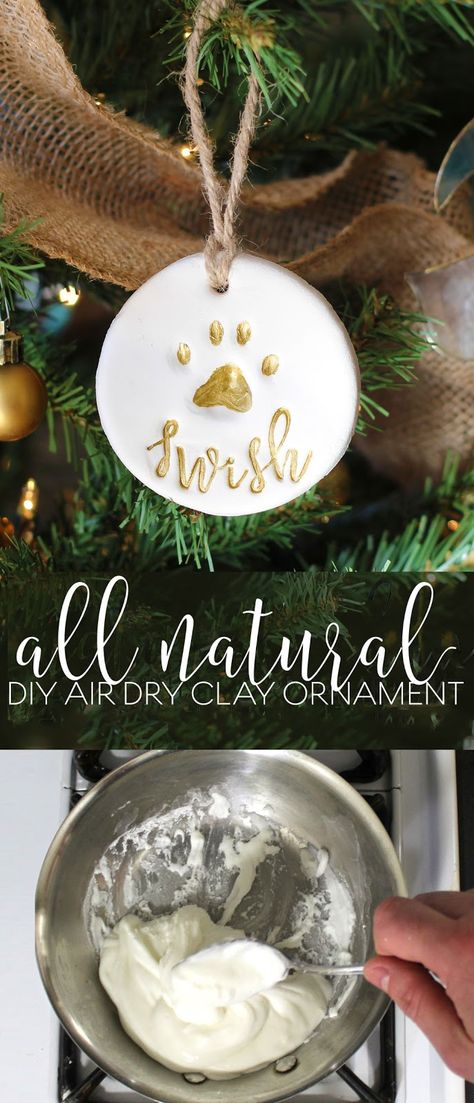 Pet Paw Ornament Diy, Puppy Paw Print Ornament, Dog Print Ornament Salt Dough, Cat Paw Print Ornament Diy, Diy Dog Print Ornament, Salt Dough Ornaments Pets, Paw Christmas Ornament, Dog Paw Print Ornament Diy, Salt Dough Paw Print Dogs