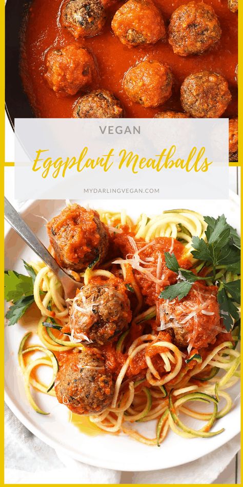 Vegan Eggplant Meatballs Recipes, Vegan Eggplant Recipes Healthy, Vegan Eggplant Recipe, No Carb Vegan, Zucchini And Eggplant Recipes, Eggplant Recipes Vegan, Low Carb Vegan Recipes, Vegan Eggplant Recipes, Vegan Eggplant Parmesan