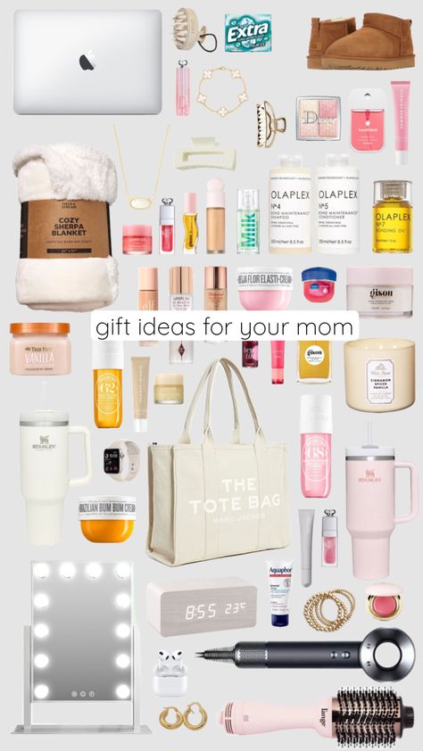 gift inspo for mom! Cute Christmas Baskets For Mom, Christmas Gifts To Mom From Daughter, Christmas Basket Gift Ideas For Moms, Things To Get Mum For Christmas, Chrismss Gifts, Gifts For Moms For Christmas, Christmas Gift Basket Ideas For Teens, Gifts To Give Your Mom For Christmas, Things To Get Ur Mom For Christmas