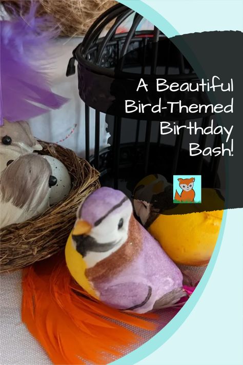 Bird Day Party, Bird Theme Party, Bird Party Theme, Bird Themed Food Ideas, Bird Birthday Party, Bird Birthday Theme, Bird Theme Party Food, Bird Watching Theme Party, Birthday Bird Theme