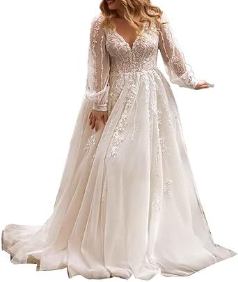 Plus Size Bridal Dresses, Long Sleeve Bridal Gown, Elegant Bridal Gown, Plus Size Brides, Plus Size Wedding Dresses, Exquisite Gowns, Formal Wear Dresses, Wedding Dress Fabrics, Wedding Attire Guest