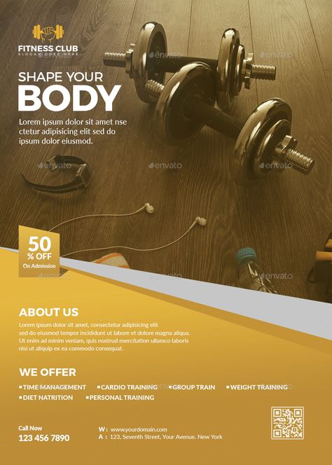 Personal Trainer Flyer, Fitness Flyer Design, Gym Mood, Gym Advertising, Creative App Design, Logos Gym, Antique Store Displays, Gym Flyer, Linkedin Ads