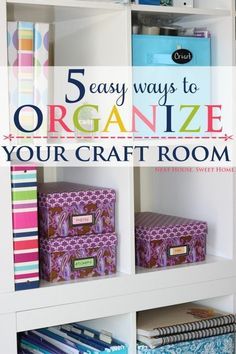 '5 Easy Craft Room Organization Tips...!' (via Neat House. Sweet Home™) Organized Craft Room, Organize Tips, Organization Room, Trash Chute, Crafts Storage, Craft Spaces, Scrapbook Organization, Organize Craft Supplies, Dream Craft Room