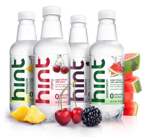 whole30 approved drinks Whole 30 Drinks, Natural Flavored Water, Flavored Water Bottle, Hint Water, Fruit Infused Water, Healthy Drinks Smoothies, Fruity Drinks, Sugary Drinks, Zero Calories