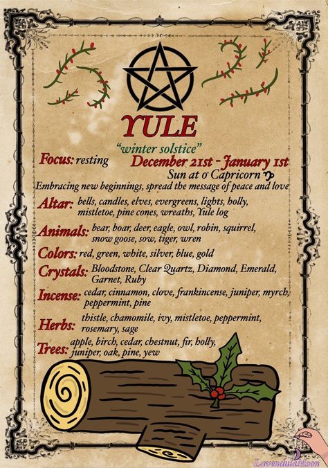 All the main holidays for ya witchy soul~ each have different goals and activities. Celebrating these holidays can give you an extra kick in all sorts of different spellwork ✨ which is your favorite?... Yule Rituals Witchcraft, Yule Activities Pagan, Samhain Celebration Ideas, Witchy Amazon Finds, Witchy Traditions, Witchcraft Holidays, Witchcraft Yule, Christmas Spells, Yule Spells