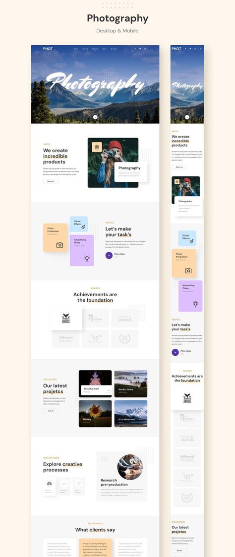 website UI/UX designer landing pages design Mobile Site Design Inspiration, Desktop And Mobile Web Design, Mobile Website Design Layout, Landing Pages Design, Mobile Landing Page Design, Responsive Web Design Layout, Mobile Site Design, Landing Page Ui Design, Website Design Mobile