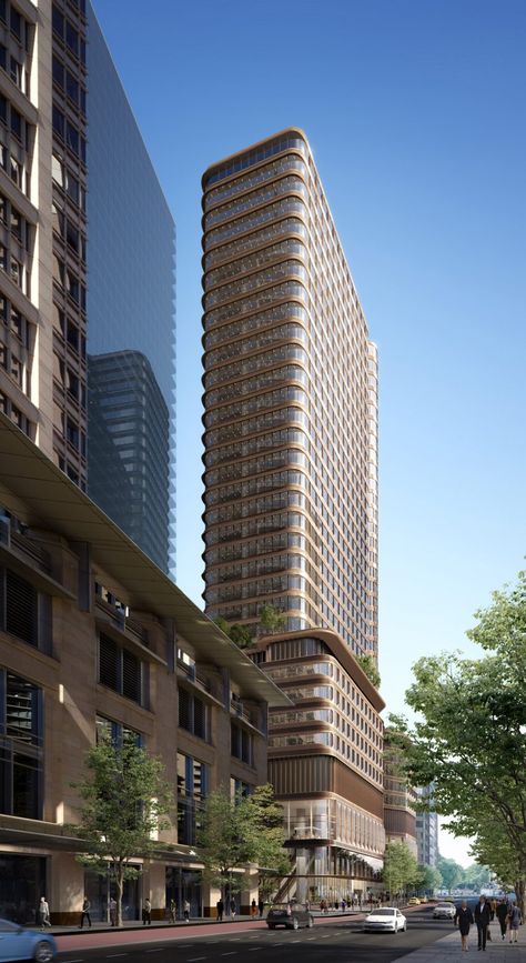 زها حديد, Building Elevation, Foster Partners, Skyscraper Architecture, Architectural Practice, Apartment Plans, Amazing Buildings, High Rise Building, Commercial Architecture