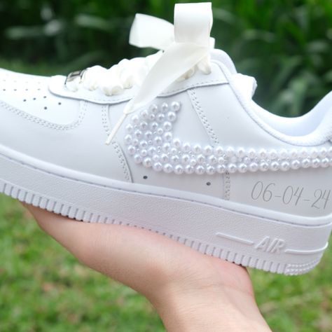 custom sneakers, custom shoes, Handpainted Sneakers, Womens Shoes, Handpainted Shoes, Gift for her, Custom AF1, Peinted Sneakers, AF1 Sneakers, bride shoes, wedding shoe, unique wedding gift, shoe for bride Sneakers Bride, Handpainted Shoes, Bride Sneakers, Personalized Sneakers, Leather Wedding Shoes, Anniversary Cards For Boyfriend, Custom Af1, Wedding Sneakers, Wedding Personalized