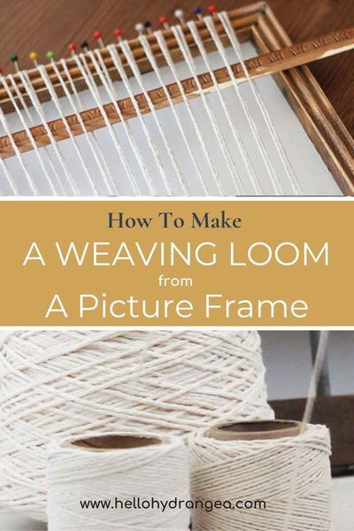 Diy Weaving Loom, Weaving Loom Diy, Weaving Loom Projects, Weaving Tutorial, Popular Crafts, Weaving Loom, Diy Weaving, Mason Jar Crafts Diy, Beginners Knitting