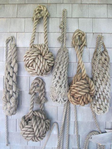 Matilda Goad, Decor Marin, Deco Marine, Nautical Knots, Rope Decor, Surf Shack, Nautical Design, Nautical Home, Coastal Design