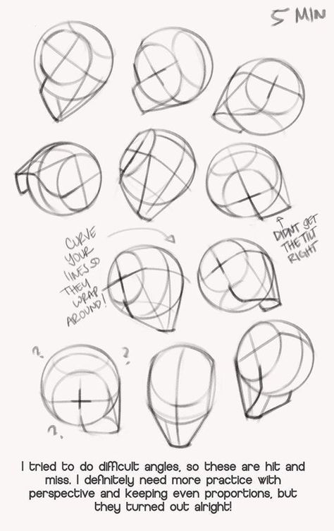 얼굴 드로잉, Drawing Tutorial Face, Body Drawing Tutorial, Human Anatomy Drawing, 얼굴 그리기, Drawing Heads, Human Anatomy Art, Anatomy Sketches, Different Angles