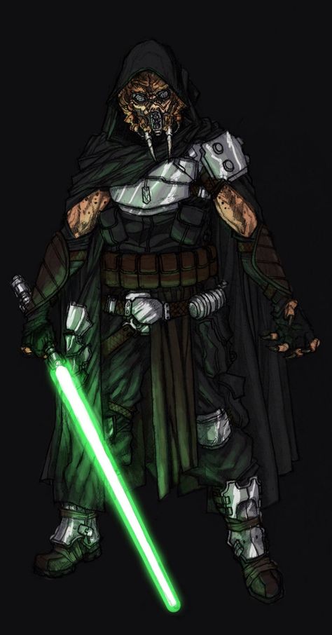 Jedi Redesign, Star Wars Jedi Art, Kel Dor Jedi, Quinlan Vos, Plo Koon, Jedi Art, Mara Jade, Star Wars Books, Star Wars Characters Pictures