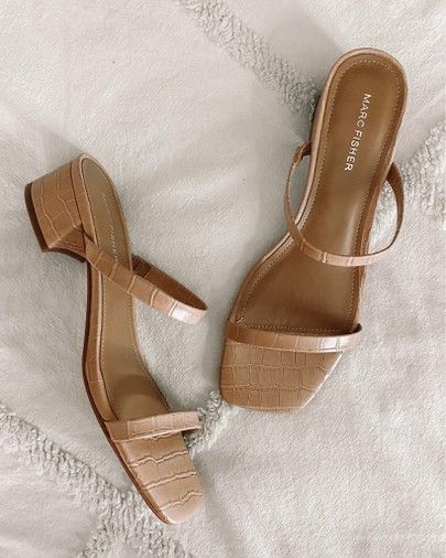 Beige Low Heels, Intentional Wardrobe, Sandals Aesthetic, Beige Square, Bad Gyal, Heels Aesthetic, Pretty Sandals, Shoes Ideas, Square Toe Sandals