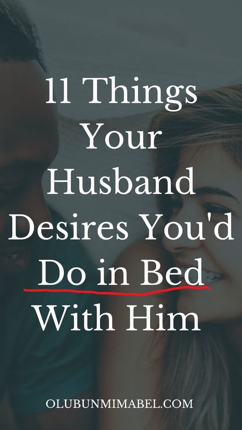 Physical intimacy is not just necessary; it is important. And as a wife who wants to make her husband happy: we all know men love... Keep reading for marriage advice, dating advice, dating tips, marriage tips, healthy marriage advice, relationship tips, relationship advice... Dating While Married, Wife Tips Marriage, Make Your Man Feel Wanted, What Man Wants In A Woman, Marriage Tips For Women, Improving Relationships Couples, Husband & Wife, Foreplay For Men, Marriage Tips Bedrooms