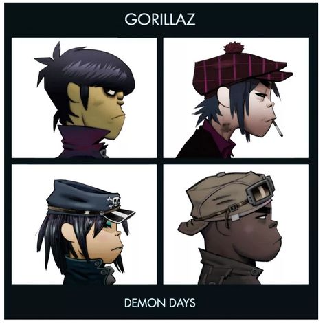 Best Album Covers, Metallica Black Album, Gorillaz Demon Days, Greatest Album Covers, Rock Album Covers, Demon Days, Cool Album Covers, Baby Poster, Instagram Baddie