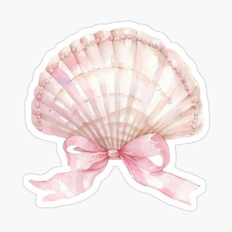 Get my art printed on awesome products. Support me at Redbubble #RBandME: https://www.redbubble.com/i/sticker/Coquette-shell-with-bow-by-Pixiedrop/164000819.EJUG5?asc=u Couqutte Stickers Png, Coquette Stickers Png Transparent, Couqutte Stickers, Coquette Stickers Aesthetic, Cute Coquette Stickers, Pink Bow Sticker, Coquette Stickers Printable Pink, Coquette Stickers Png, Coquette Stickers Printable