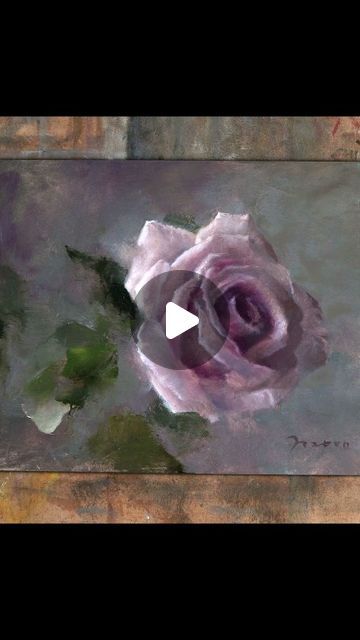 Paul Foxton Paintings, Philip Glass, Rose Oil Painting, Master Board, Glaze Paint, Diy Artwork, Wipe Out, Oil Painting Flowers, Flower Prints Art