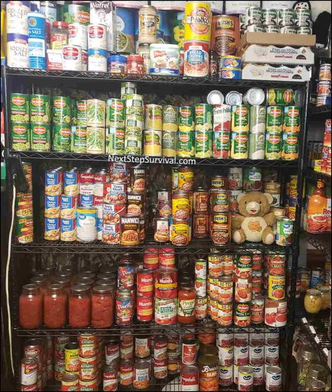 Expanding Our Prepper Pantry Beyond Two Weeks - Next Step Survival Prepper Room Ideas, Camping Pantry, Survival Pantry, Prepper Pantry, Canned Corned Beef, Preppers Pantry, Protein Meats, Low Acid Recipes, Homestead Farm