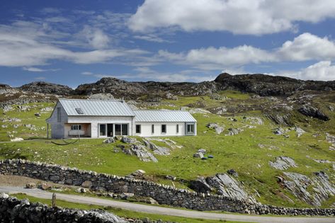 Helen Lucas Architects Edinburgh | project | croft house stoer | living spaces Scottish Architecture, Rural Houses, Croft House, Cottage Designs, Rural House, Architectural Practice, Large Image, Cottage Design, Beautiful Country