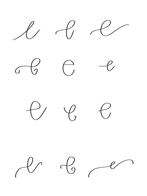 A And E Tattoo, E And M Tattoo, Letter E Nail Design, E Finger Tattoo, Letter E Nails, Nails With Initial E On Them, E Cursive Tattoo, E In Different Fonts, Letter E Finger Tattoo