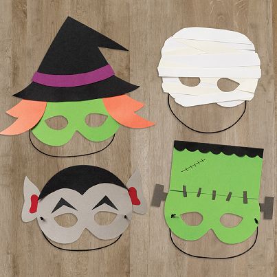 Halloween Mask Making, Diy Painted Halloween Masks, Kids Halloween Mask Craft, Hallowee. Masks, Halloween Masks Diy, Halloween Mask Diy, Halloween Mask Ideas, Halloween Mask Craft, Halloween Masks Kids