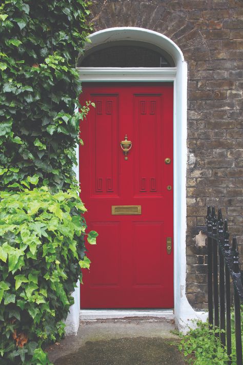 Best Red For Front Door, Red Front Door Paint Color, Front Door Paint Ideas, Door Paint Ideas, Red Front Doors, Red Entry Door, Best Front Door Paint, Colorful Front Door, Front Door Color Ideas