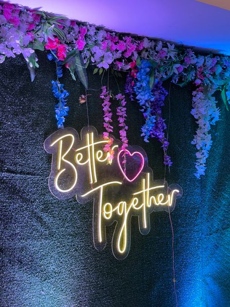 Neon Lights Wedding, Neon Sign For Wedding, Neon Name Sign, Bold Centerpieces, Dessert Table Sign, Pink Neon Sign, Sign For Wedding, Photo Booth Sign, Neon Wall Art