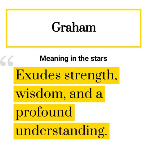 Meaning of the name Graham With Meaning, Names With Meaning, Meant To Be