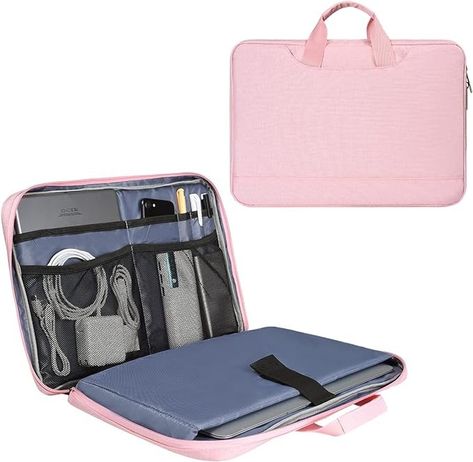 Computer Bags For Women, Pink Electronics, Hp Laptop Case, Briefcase For Women, Chromebook Case, Laptop Carrying Case, Laptop Bag Case, Acer Chromebook, Accessories Organizer