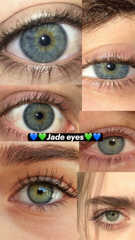 Pretty Eyes Color, Blue Eyes Aesthetic, Rare Eye Colors, Jade Eyes, Eye Color Chart, Rare Eyes, Beautiful Eyes Color, Face Care Routine, Makeup Accesories