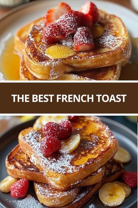 French Toast With Half And Half, Fresh Toast Recipe, Betty Crocker French Toast Recipe, French Toast Recipe Stove Top, Best French Toast Recipe, Brioche French Toast Recipe, French Toast Recipes, The Best French Toast, Coconut French Toast