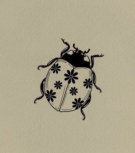 Feminine Bug Tattoo, Two Inch Tattoo, Animal Themed Tattoos, Fine Line Filler Tattoo, Classic Mom Tattoo, Patchwork Nature Tattoo, Folky Tattoos, Sternum Tattoo American Traditional, Girly American Traditional Tattoo Ideas Black And White