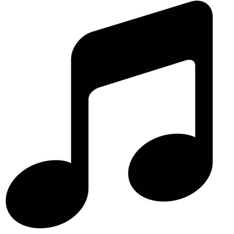 Music icon. The icon is a classic musical notation that one would find on a musical staff composition. In this case the musical note is an singular eighth note, also called a quaver. Cozy Winter Aesthetic, Music Notes Decorations, Music Sign, Synthesizer Music, Music Vector, Half Birthday Cakes, Music Clipart, Musical Notation, Logo Music