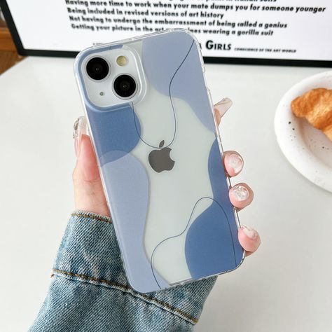 PRICES MAY VARY. Only for iPhone 13/14: Only compatible with iPhone 13 and iPhone 14 (6.1 inch). Support wireless charging. Please check your cell phone model before buying. High-Quality TPU Material: This phone case for iPhone 13/iPhone 14 adopts TPU material, anti-scratch and anti-slip. It is slim, soft and lightweight, offering nice hand feeling, convenient to clean and hold in your daily life. Hybrid Protection: This for iPhone 13/iPhone 14 protective case utilizes high-quality TPU material, Iphone13 Phone Case, Cute Phone Cases Christian, Iphone 12 Accessories, Transparent Covers Phone Cases, Iphone 15 Plus Phone Case, Cute Simple Phone Cases, Cute Blue Phone Cases, Cute Clear Phone Cases, Iphone 15 Phone Case