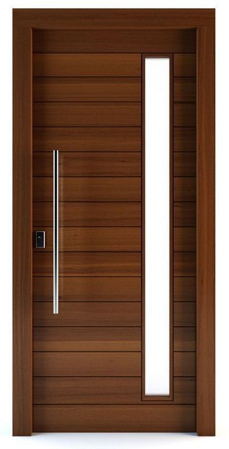 Top 50 Modern Wooden Door Design Ideas You Want To Choose Them For Your Home - Engineering Discoveries Singh Wallpapers, बेडरूम डिजाइन, Design Entrance, Vegas Luxury, Flush Door Design, Interior Door Styles, Modern Wooden Doors, Flush Door, Front Door Design Wood