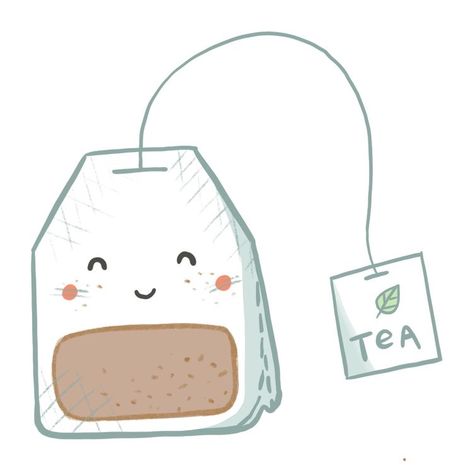 Teabag Illustration, Tea Puns, Gas Mask Art, Gift Label, Cupcake Bakery, Illustration Procreate, Embroidery Design Download, Abstract Iphone Wallpaper, Cafe Coffee