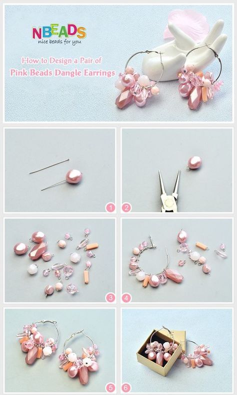 Diy Jewellery Tutorials, Earring Crafts Diy Jewelry, Diy Wedding Jewelry, Diy Jewelry Videos, Diy Earrings Materials, Diy Jewelry Set, Diy Earrings Easy, Beaded Jewelry Earrings, Beads Design